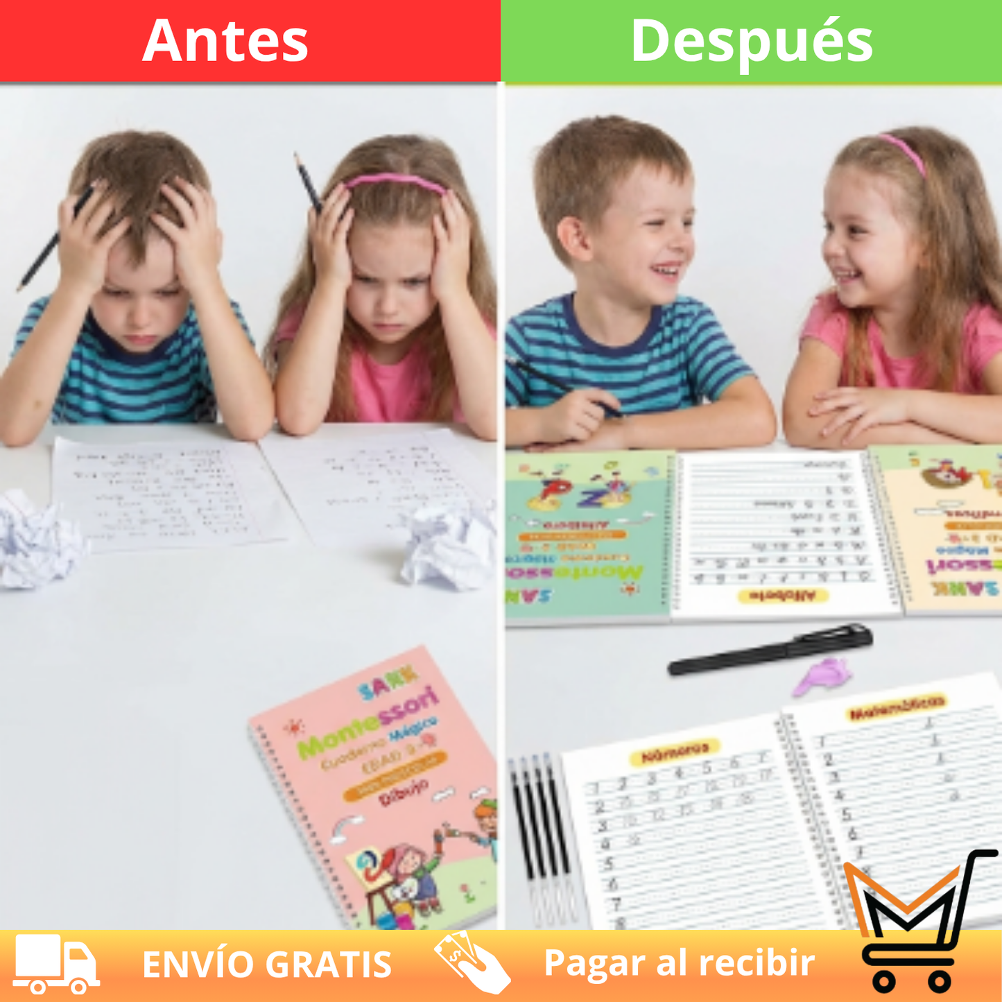 Libros mágicos de caligrafía👦🏻✍🏻